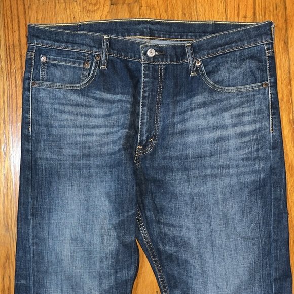 Levi's 527 Blue Bootcut Denim Jeans Classic Style size 38 - Picture 7 of 14